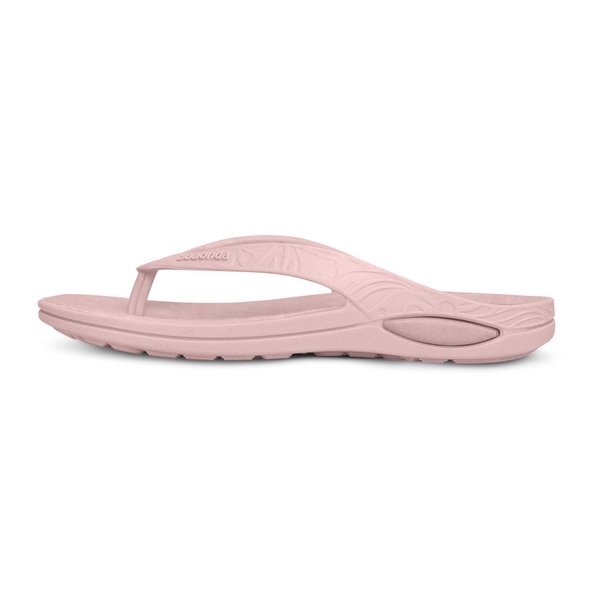 Chinelo Lilly fundo branco Maxisense lateral Rosa