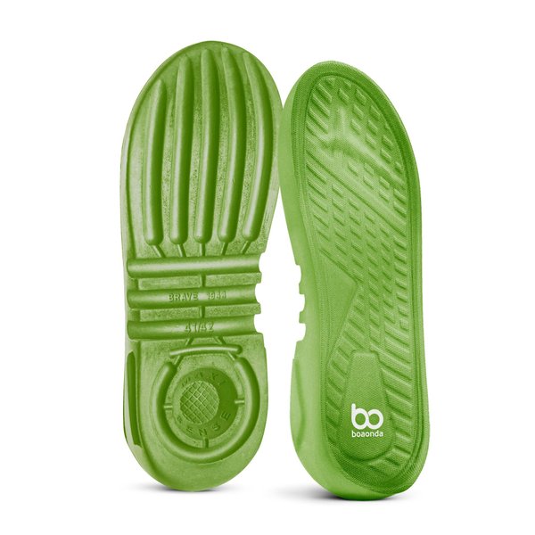 Palmilha do modelo Brave na cor verde