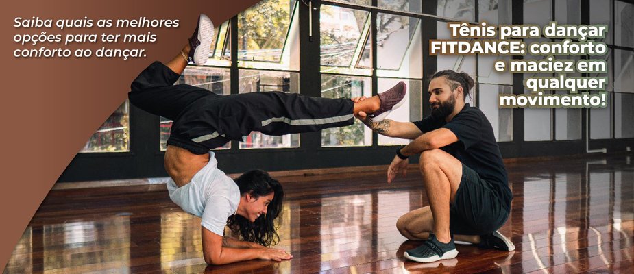 Tênis para dançar FITDANCE: conforto e maciez em qualquer movimento! Tênis para dançar FITDANCE: conforto e maciez em qualquer movimento!