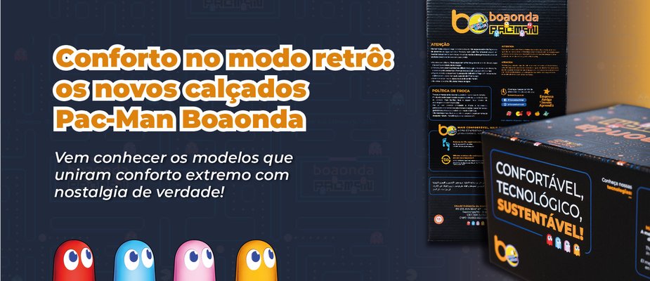 Boaonda + PAC-MAN é uma collab nostálgica Boaonda + PAC-MAN é uma collab nostálgica