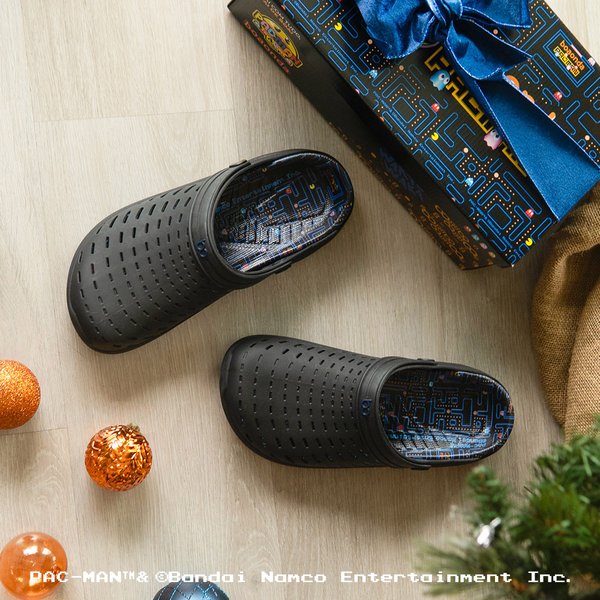 brave masculino preto estampa pacman amarelo campanha