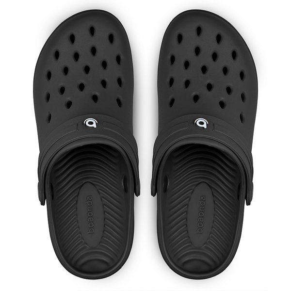 bella bela salto clog alca eva litesense preto topo