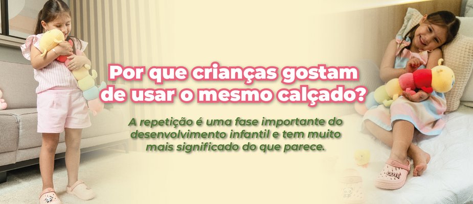 Já pensou no motivo das crianças gostarem de usar a mesma coisa todos os dias?
